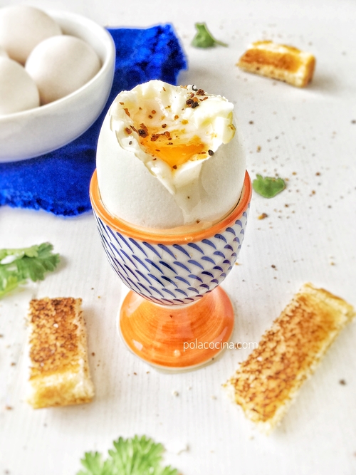 Huevos tibios con sal de cilantro o cuánto tiempo hervir huevos tibios Huevos tibios con sal de cilantro o cuánto tiempo hervir huevos tibios